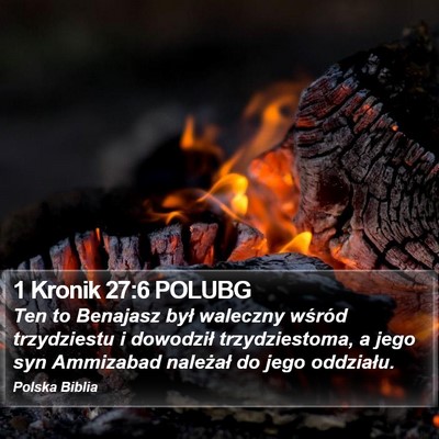 1 Kronik 27:6 POLUBG Bible Verse Image