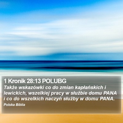 1 Kronik 28:13 POLUBG Bible Verse Image