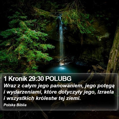 1 Kronik 29:30 POLUBG Bible Verse Image