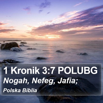 1 Kronik 3:7 POLUBG Bible Verse Image