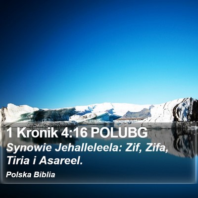 1 Kronik 4:16 POLUBG Bible Verse Image