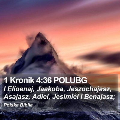 1 Kronik 4:36 POLUBG Bible Verse Image