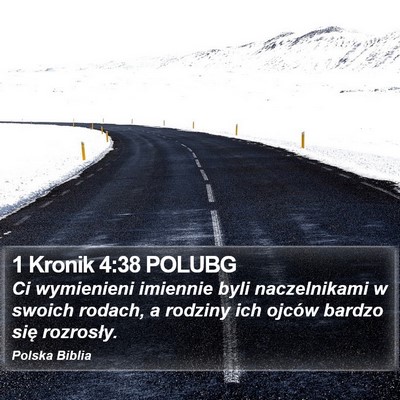 1 Kronik 4:38 POLUBG Bible Verse Image