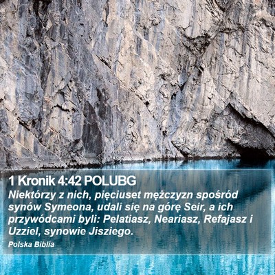 1 Kronik 4:42 POLUBG Bible Verse Image