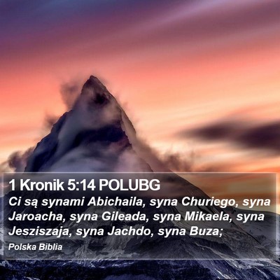 1 Kronik 5:14 POLUBG Bible Verse Image