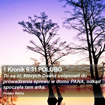 1 Kronik 6:31 POLUBG Bible Verse Image