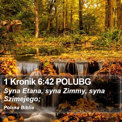 1 Kronik 6:42 POLUBG Bible Verse Image