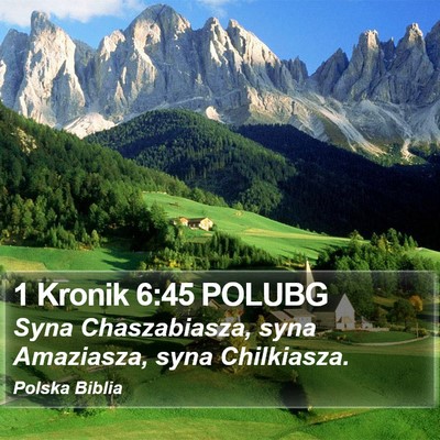 1 Kronik 6:45 POLUBG Bible Verse Image