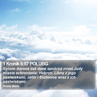 1 Kronik 6:57 POLUBG Bible Verse Image