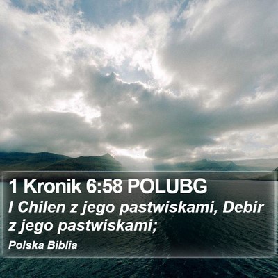 1 Kronik 6:58 POLUBG Bible Verse Image