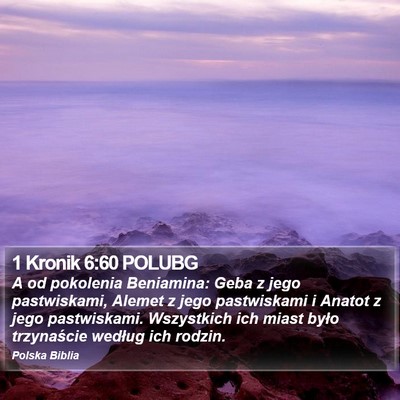 1 Kronik 6:60 POLUBG Bible Verse Image