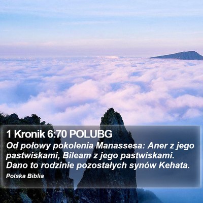 1 Kronik 6:70 POLUBG Bible Verse Image