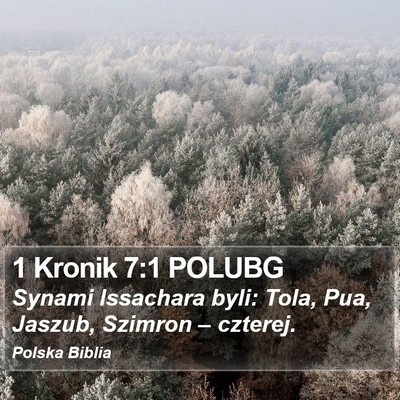 1 Kronik 7:1 POLUBG Bible Verse Image