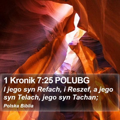1 Kronik 7:25 POLUBG Bible Verse Image