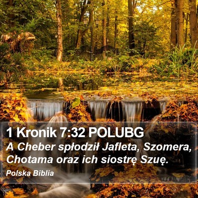 1 Kronik 7:32 POLUBG Bible Verse Image