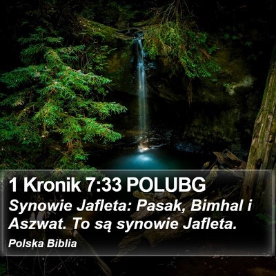 1 Kronik 7:33 POLUBG Bible Verse Image