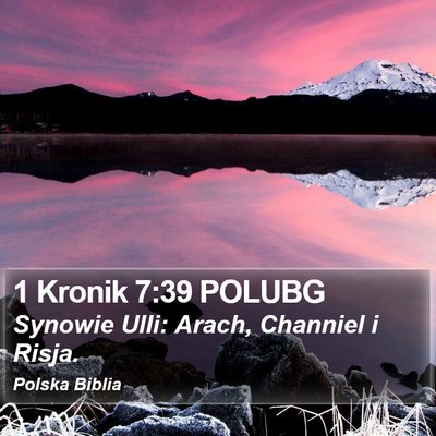 1 Kronik 7:39 POLUBG Bible Verse Image