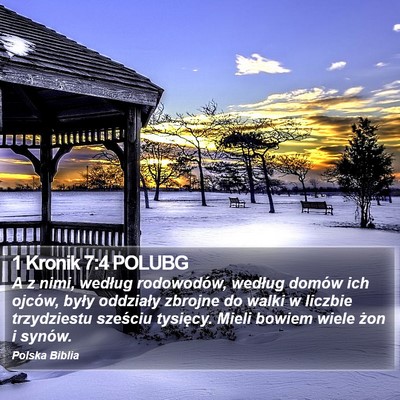 1 Kronik 7:4 POLUBG Bible Verse Image