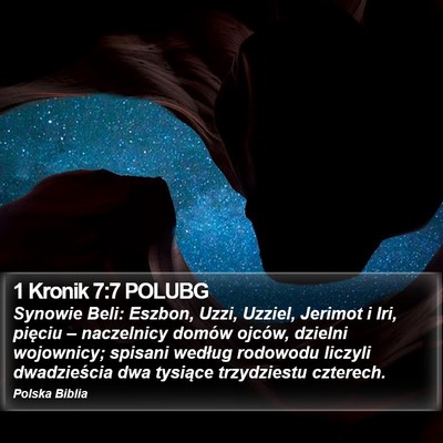 1 Kronik 7:7 POLUBG Bible Verse Image