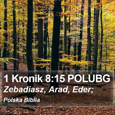 1 Kronik 8:15 POLUBG Bible Verse Image