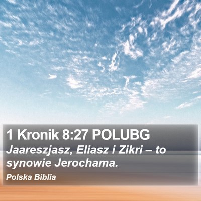 1 Kronik 8:27 POLUBG Bible Verse Image