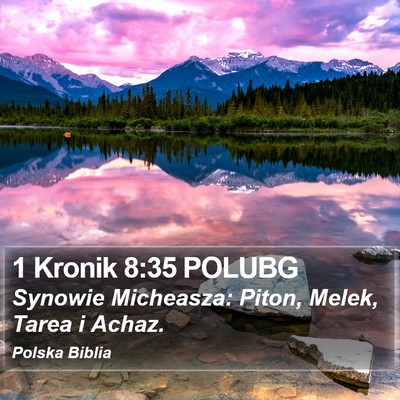 1 Kronik 8:35 POLUBG Bible Verse Image