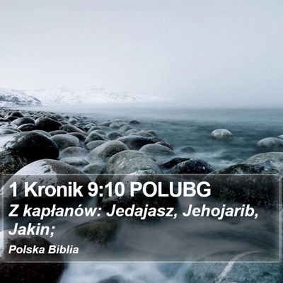 1 Kronik 9:10 POLUBG Bible Verse Image