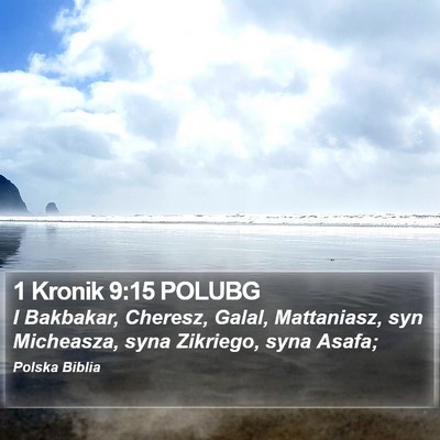 1 Kronik 9:15 POLUBG Bible Verse Image