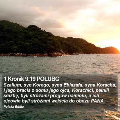 1 Kronik 9:19 POLUBG Bible Verse Image