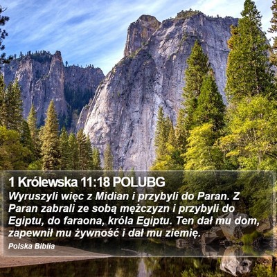 1 Królewska 11:18 POLUBG Bible Verse Image