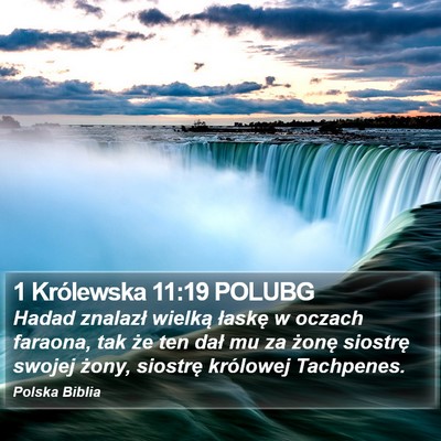 1 Królewska 11:19 POLUBG Bible Verse Image