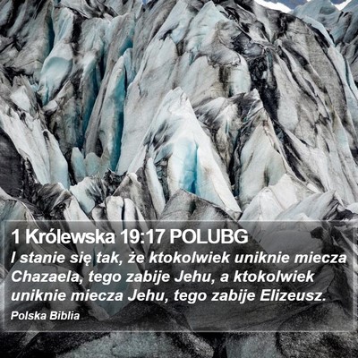 1 Królewska 19:17 POLUBG Bible Verse Image