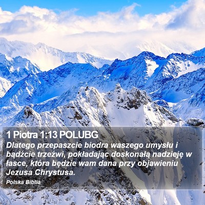 1 Piotra 1:13 POLUBG Bible Verse Image