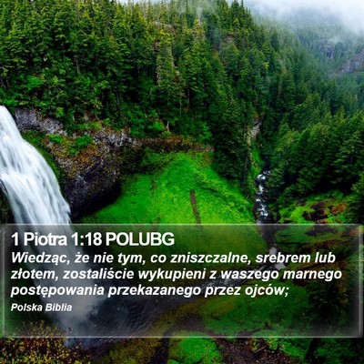 1 Piotra 1:18 POLUBG Bible Verse Image