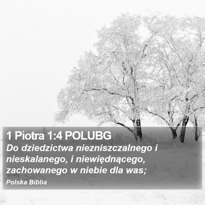 1 Piotra 1:4 POLUBG Bible Verse Image