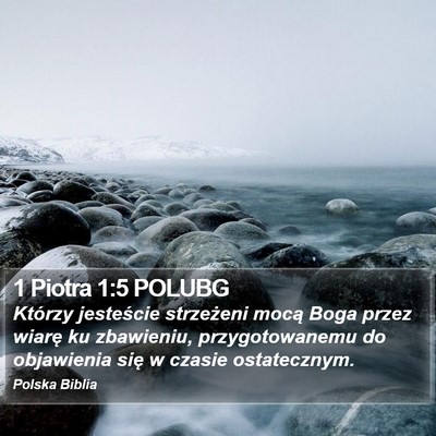 1 Piotra 1:5 POLUBG Bible Verse Image