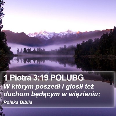 1 Piotra 3:19 POLUBG Bible Verse Image
