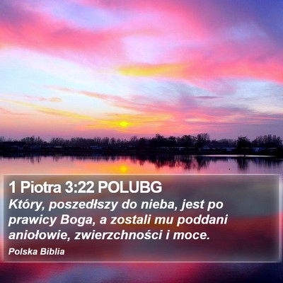 1 Piotra 3:22 POLUBG Bible Verse Image