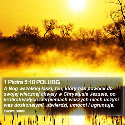 1 Piotra 5:10 POLUBG Bible Verse Image