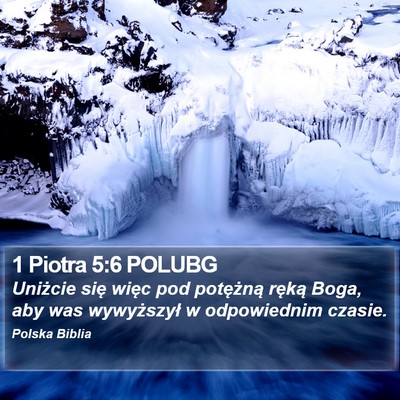 1 Piotra 5:6 POLUBG Bible Verse Image