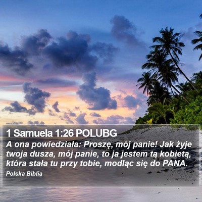 1 Samuela 1:26 POLUBG Bible Verse Image