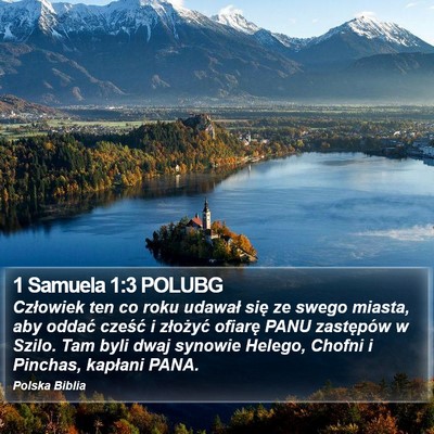 1 Samuela 1:3 POLUBG Bible Verse Image