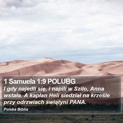 1 Samuela 1:9 POLUBG Bible Verse Image