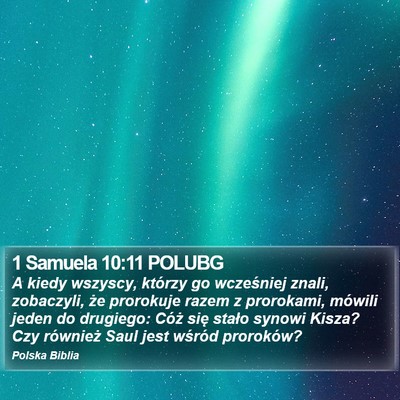 1 Samuela 10:11 POLUBG Bible Verse Image