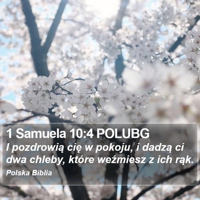 1 Samuela 10:4 POLUBG Bible Verse Image