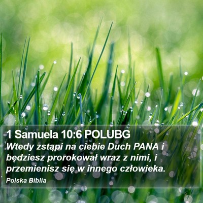 1 Samuela 10:6 POLUBG Bible Verse Image