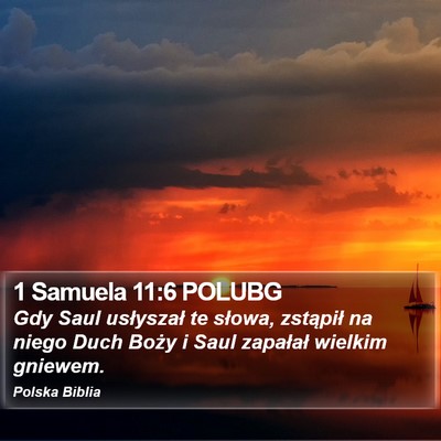 1 Samuela 11:6 POLUBG Bible Verse Image