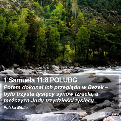 1 Samuela 11:8 POLUBG Bible Verse Image