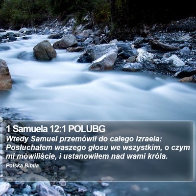 1 Samuela 12:1 POLUBG Bible Verse Image