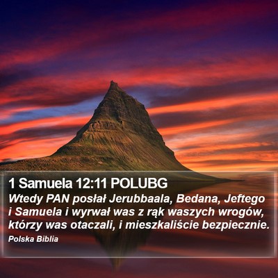 1 Samuela 12:11 POLUBG Bible Verse Image